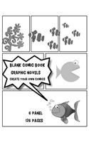 Blank Comic Book Graphic Novels Create Your Own Comics