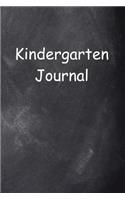 Kindergarten Journal Chalkboard Design