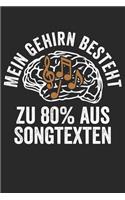 Mein Gehirn besteht zu 80% aus Songtexten