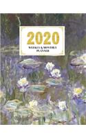 2020 Weekly & Monthly Planner