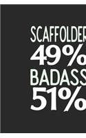 Scaffolder 49 % BADASS 51 %