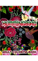 Hummingbird Adult Coloring Book: Fun and Easy Coloring Pages of Charming Hummingbirds, Adults Coloring Book Stress Relieving Unique Design for Girls