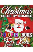 Christmas Color By Number Coloring Book for Kids Ages 4-7: A Book Full of Coloring, Matching, Mazes, Drawing, Crosswords, Word Searches, Color by Number & More! (Creative & Unique Activity Book for Kids)