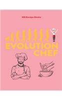 Evolution Chef: Recipes - 8,5"x11" - Cookbook - for over 50 recipes - write yourself