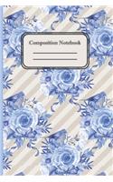 Composition Notebook: A Notebook to Write in for Everyone. Spacious 6 x 9. Used for an Everyday Writer for Men, Women, Children, Housewives and Teens With A Tannish and B