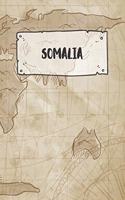 Somalia: Ruled Travel Diary Notebook or Journey Journal - Lined Trip Pocketbook for Men and Women with Lines