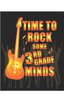 Time To Rock Some 3 Rd Grade Minds: Teacher Appreciation Notebook Or Journal