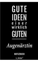 Notizbuch für Augenärzte / Augenarzt / Augenärztin