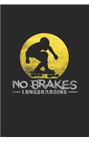 No brakes longboarding