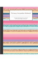 Primary Composition Notebook: Lazy Afternoon -Grades K-2 - Handwriting Practice Paper-Primary Ruled With Dotted Midline - 100 Pgs 50 Sheets - Premium - 8x10" -Practice Guide - Ki