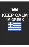 Keep Calm I'm Greek