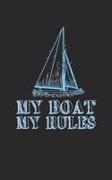 My Boat my Rules: Boat Owner I Captain I Sailing I Sailor