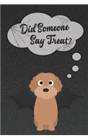 Labradoodle Lined Notebook: A Halloween Themed Notebook for Labradoodle Lovers(18 Dog Halloween Notebooks and Journals)