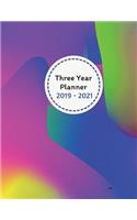 Three Year Planner 2019 - 2021 Koa