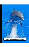 Dolphin Composition Notebook with Picture Space