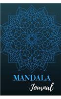 Mandala Journal: Mandala, Lotus Flower, Artistic Journals 120 Regulated White Pages to Write Notes and Whatever You Want - Notebook, Journal, Writing Diary