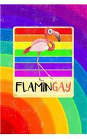 Flamingay - Flamingo Gay: A Journal for Lgbt Members Who Are Also Into Flamingos.