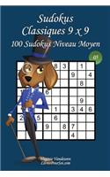 Sudokus Classiques 9 x 9 - Niveau Moyen - N°5: 100 Sudokus Moyens - Format facile à emporter et à utiliser (15 x 23 cm)(5 Sudokus Classiques 9 X 9 - Moyen)