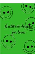 Gratitude Journal for teens