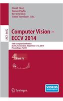 Computer Vision -- Eccv 2014