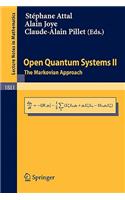 Open Quantum Systems II
