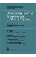 107. Kongreß Der Deutschen Gesellschaft Für Chirurgie Berlin, 17.-21. April 1990
