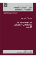 Die Vereinbarung Variabler Zinssaetze in Agb