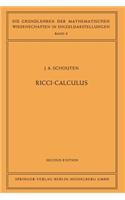Ricci-Calculus: An Introduction to Tensor Analysis and Its Geometrical Applications