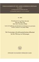 Die Voranzeigen ALS Anthropotechnisches Hilfsmittel Bei Der Führung Von Fahrzeugen