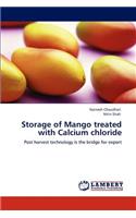 Storage of Mango treated with Calcium chloride