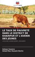 Taux de Pauvreté Dans Le District de Khairpur Et l'Avenir Des Jeunes