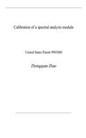 Calibration of a spectral analysis module: United States Patent 9983060