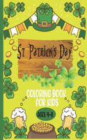 St. Patrick's Day Coloring Book For Kids Ages 4-8