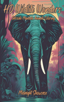 HD Wildlife Wonders: Intricate Mandala Animals Coloring Book