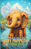 Baby Mammoth Coloring Book
