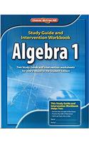 Algebra 1, Study Guide and Intervention Workbook