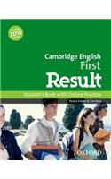 Cambridge English: First Result: Student's Book and Online Practice Pack