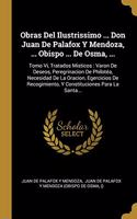 Obras Del Ilustrissimo ... Don Juan De Palafox Y Mendoza, ... Obispo ... De Osma, ...: Tomo Vi, Tratados Misticos: Varon De Deseos, Peregrinacion De Philotéa, Necesidad De La Oracion, Egercicios De Recogimiento, Y Constituciones Para L