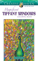 Creative Haven Magnificent Tiffany Windows Coloring Book