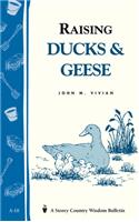 Raising Ducks & Geese: Storey's Country Wisdom Bulletin A-18