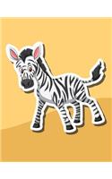 Zebra Composition notebook