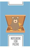 Notebook for Pizzas