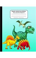 Primary Composition Notebook Story Journal Grades K-2