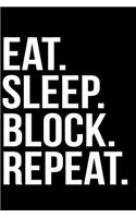 Eat. Sleep. Block. Repeat.