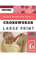 Crossword puzzle books for adults