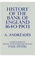 History of the Bank of England
