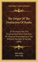 Origin Of The Distinction Of Ranks