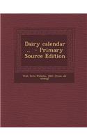 Dairy Calendar ..: (English)