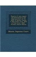 Reports of Cases Argued and Determined in the Supreme Court of the State of Illinois Volume 11 (November Term, 1849, to June Term, 1850)