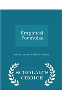 Empirical Formulas - Scholar's Choice Edition